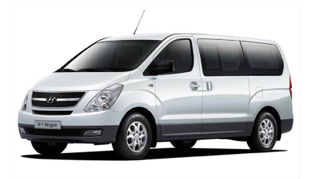 Hyundai H1 de la flota de Premium Rent a Car