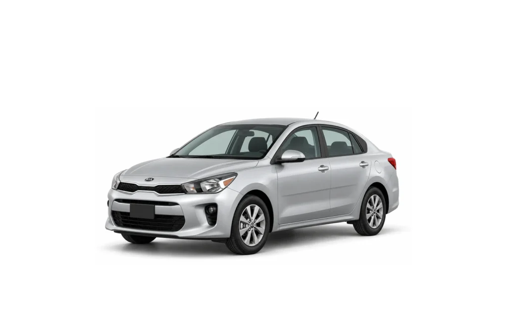 Kia Rio de la flota de Premium Rent a Car
