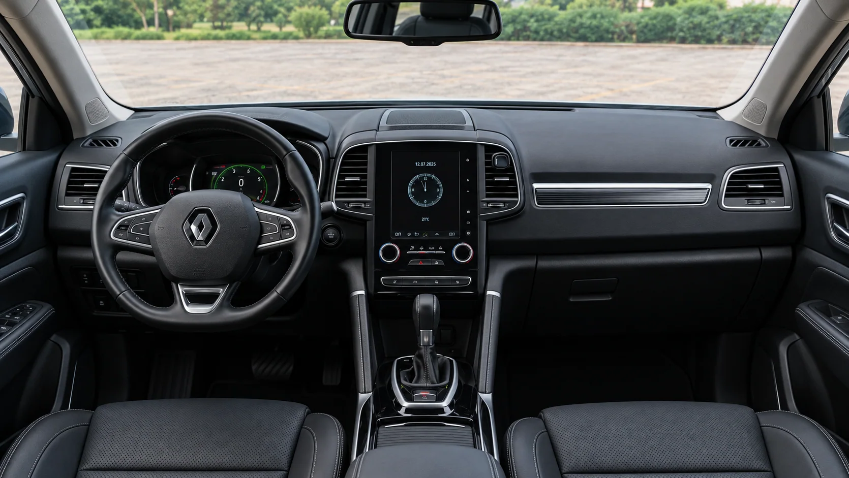 Tablero y puesto de conducción del Renault Koleos Privilege