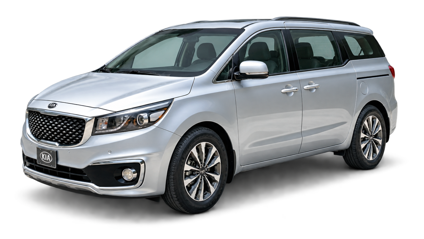 Kia Carnival de la flota de Premium Rent a Car