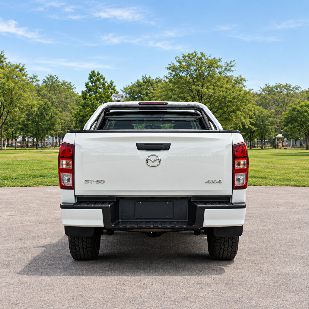 Vista posterior del Mazda BT-50